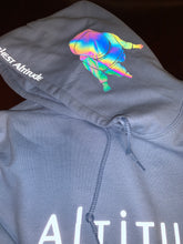 Load image into Gallery viewer, Baby Blue Reflective Hoodie
